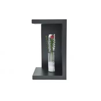 EUROPALMS Crystal Rose mākslīgais zieds, caurspīdīgs, 81cm, 12 gabalu vairumtirdzniecības iepakojums 82600210
