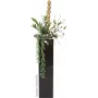 EUROPALMS Zamifolia mākslīgais ZZ augs, 70 cm, melns pods 82600153