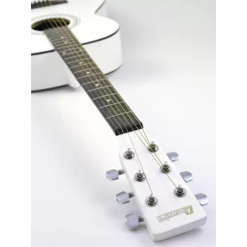 DIMAVERY AW-303 Rietumu ģitāra balta 26242007