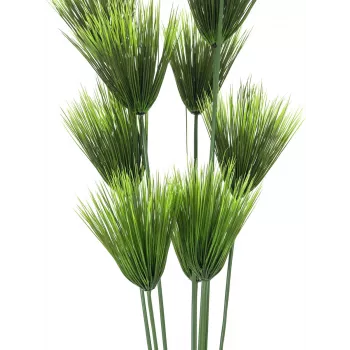 EUROPALMS mākslīgais papirusa augs, 150cm, zaļš, melnā podā 82600223