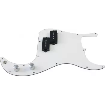DIMAVERY Pickguard PB elektriskajām basģitārām, 3-Ply Black 26300210