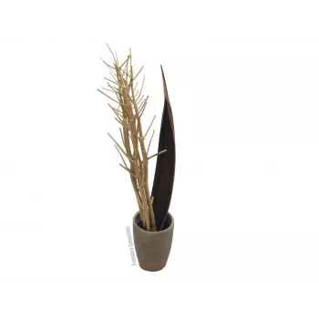 EUROPALMS kaltētu fenheļu pušķis, zelta, 160cm 83502363