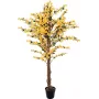 EUROPALMS mākslīgais forsītijas koks ar 3 stumbriem, dzeltens, 150cm 82507102