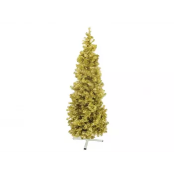 EUROPALMS FUTURA mākslīgā Ziemassvētku egle, zelta metāliska, 210 cm 83500555