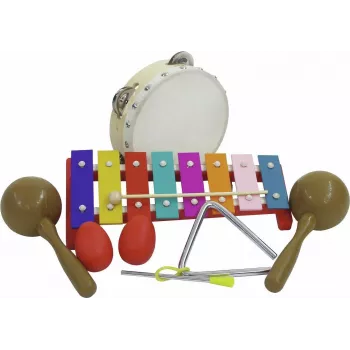 Dimavery Percussion-Set III perkusiju komplekts daudzkrāsains 26056620