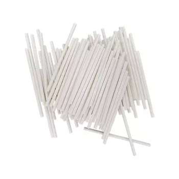 LURCH Flexiform papīra kūciņu pop kociņi balti 100 gab. (85127)