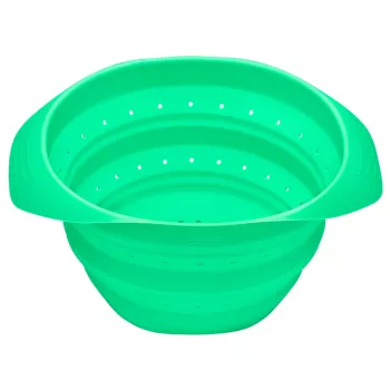LURCH salokāms silikona siets 24 cm zaļš 210285