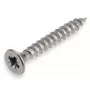 Cimco Pozidriv universālā skrūve 5,0 x 40 mm ar iegremdētu galvu, elektrogalvanizēts tērauds (190053)