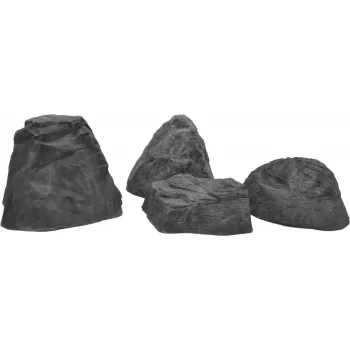 EUROPALMS Dekoratīvs akmens ķeltu stila stikla šķiedras mākslīgais akmens 50x40x30cm pelēks/brūns 83313230