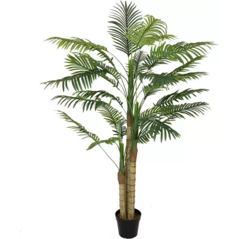 EUROPALMS Areca palma, 3 stumbri, mākslīgais augs, 150cm 82509411