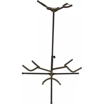 DIMAVERY trīskāršais ģitāru statīvs, melns (26348110)