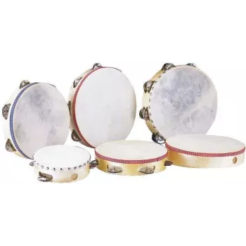 DIMAVERY DTH-106 Tamburīns 25 cm Pusmēness melns 26053206