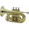 DIMAVERY TP-300 Bb kabatas trompete, zelta lakas apdare 26503720