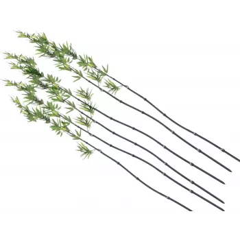 EUROPALMS mākslīgais bambusa stienis ar lapām, 180cm, 6 gab. komplekts 82509260