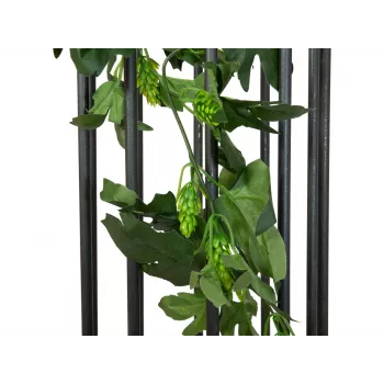 EUROPALMS mākslīgais apiņu vītne, 170cm, zaļa ar brūniem čiekuriem 82501869