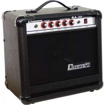 DIMAVERY BA-30 30W basģitāras kombo pastiprinātājs ar 10 inch skaļruni, 3 joslu ekvalaizeru, austiņu izeju 26363030