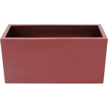EUROPALMS Leichtsin Cube-50 sarkans augstspīdīgs polistirola dekoratīvs kubs 50 cm 83011873