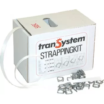 Banholzer&Wenz poliestera siešanas komplekts 16 mm x 200 m ar 80 sprostiem 17041