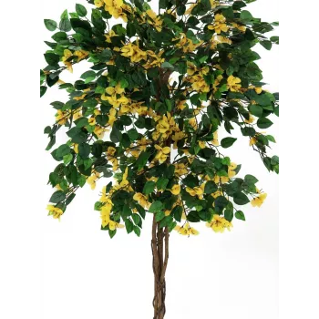 EUROPALMS mākslīgais bugenvilijas augs, dzeltens, 180 cm 82507081