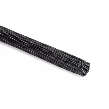 HellermannTyton Helagaine MAN pīts kabeļu uzmava, poliesteris, melna, 50m x 26mm 170-12000