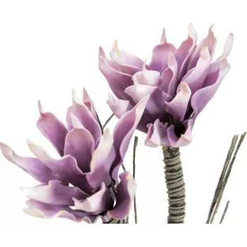 EUROPALMS mākslīgais magnolijas zars (EVA), violets 82530585