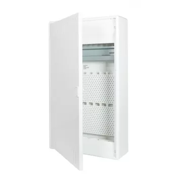 f-tronic VISION36K virsapmetuma komunikācijas sadales kārba, 3 rindas ar 3 vietu Schuko kontaktligzdu, 16 A, balta 7220215