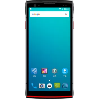 ALLNET Android mobilais terminālis S50 4G POS sistēma ar 2GB RAM 16GB ROM, 5,5 inch HD displejs, iebūvēts 58mm termiskā printeris, NFC, MSR, IC karšu lasītājs, GPS, 2600mAh akumulators ALL_POS_BL001