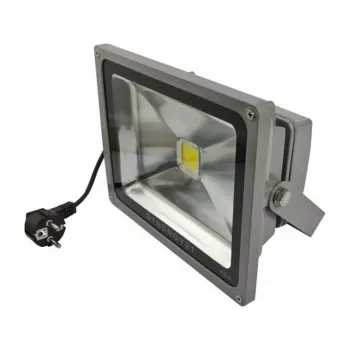 SYNERGY21 S21-LED-TOM01006 LED āra prožektors 50W pelēks neitrāli balts