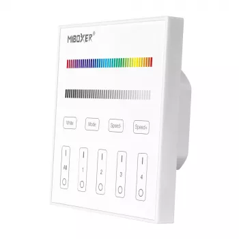 MiBoxer X3 viedais skārienpaneļa LED vadībai (DMX512 un 2,4GHz RF)
