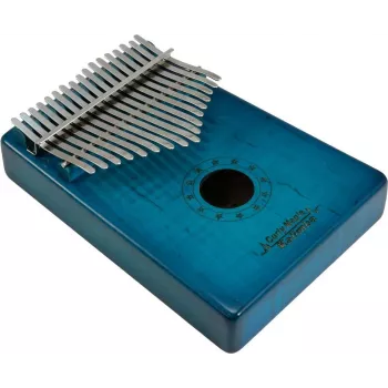 Dimavery KL-6 kalimba, 17 taustiņi, C mažorā, zila 26051620