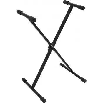 DIMAVERY SL-2EU taustiņinstrumentu statīvs X-stila, regulējams augstumā, salokāms, melns 26702069