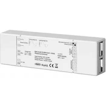 SYNERGY21 S21-LED-SR000127 RF LED kontrolieris vienkrāsas LED lentēm, balts