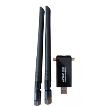 ALLNET Wireless AX 1800Mbit USB 3.0 WLAN USB adapteris ALL-WA1800AX-EXT ar ārējām antenām