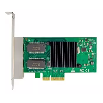 ALLNET PCIe 1G x4 četru portu servera adapteris - Copper RJ45 - Intel I350 (ALL0136v2-4-GB-TX/I350T4)
