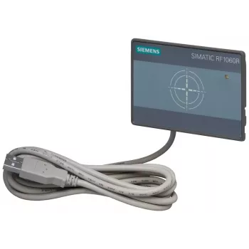 Siemens 6GT28910UE50 SIMATIC RF200/RF300/RF600 PROFINET komunikācijas modulis, 4 lasītāju porti, RS422, 24V DC, DIN sliede