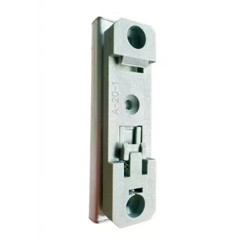 ALLNET Cat.6 Ethernet pārsprieguma aizsargs ar DIN sliedes skavu ALL95100 (ALL95100-DinRail-Clamp)