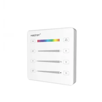 Miboxer Pixel LED viedais paneļa kontrolieris RGB/RGBW/RGB+CCT (B6, balts)