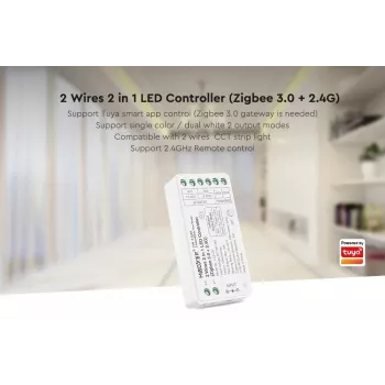 SYNERGY21 Synergy 21 kontrolleris CCT 2 vadi Zigbee*Milight/Miboxer* (LC2-ZR)