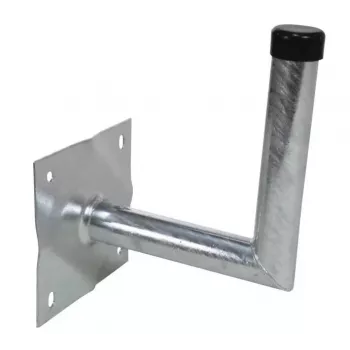 WEIß WHS250048FZ tērauda sienas kronšteins 250 mm, balts (39017)