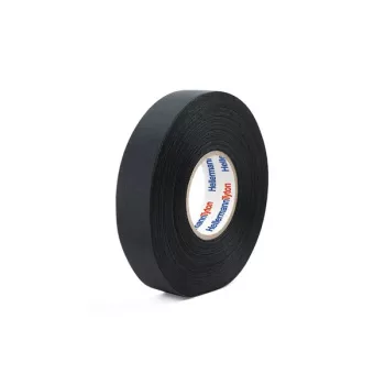 HellermannTyton 712-10003 PVC elektroizolācijas lente, melna, 19 mm x 20 m, gumijas līme, 0,15 mm bieza
