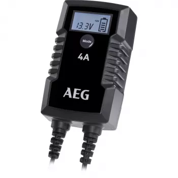 AEG LD4 10616 Automātiskais auto akumulatora lādētājs 6V/12V 2A/4A svina-skābes, GEL, AGM, MF, Ca/Ca akumulatoriem