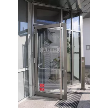 ABUS trauksmes brīdinājuma uzlīme ar logotipu 74 x 52,5 mm (1 gab.) AU1423