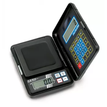 Kern CM 60-2N precīzijas kabatas svari, 60 g ietilpība, 0,01 g nolasāmība, ar baterijām