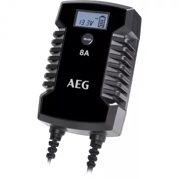 AEG LD8 10618 Automašīnas akumulatora lādētājs 12V/24V 8A/4A Automātisks