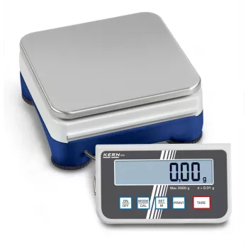 KERN PCD 2500-2 precīzijas svari 2500 g ietilpība, 0,01 g nolasāmība