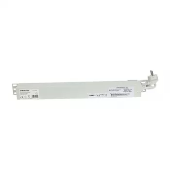 SYNERGY21 ALLNET 19 inch uzstādāms statīva barošanas bloks ar 9 Schuko kontaktligzdām un slēdzi, gaiši pelēks S215392V4