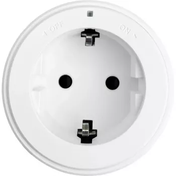 SYNERGY21 MODULRAIL F tipa kontaktligzdas modulis balts (Schuko) 16A 250V S21-MR016
