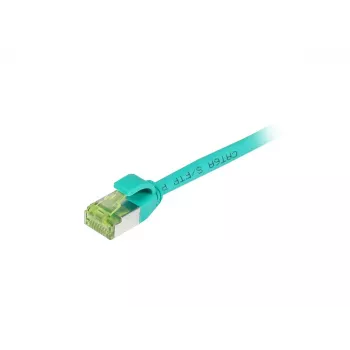 SYNERGY21 Cat6A S/FTP plānais komutācijas kabelis RJ45, 5m, zaļš S217962