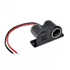 IWH 12/24V transportlīdzekļa barošanas ligzda ar 2 USB portiem, kopējā jauda 4.2A (019010)
