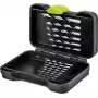 GOOBAY TOOLS 77847 koka urbju komplekts 15 gab. transporta kārbā 3-10 mm